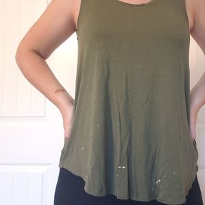 Olive Green Tank